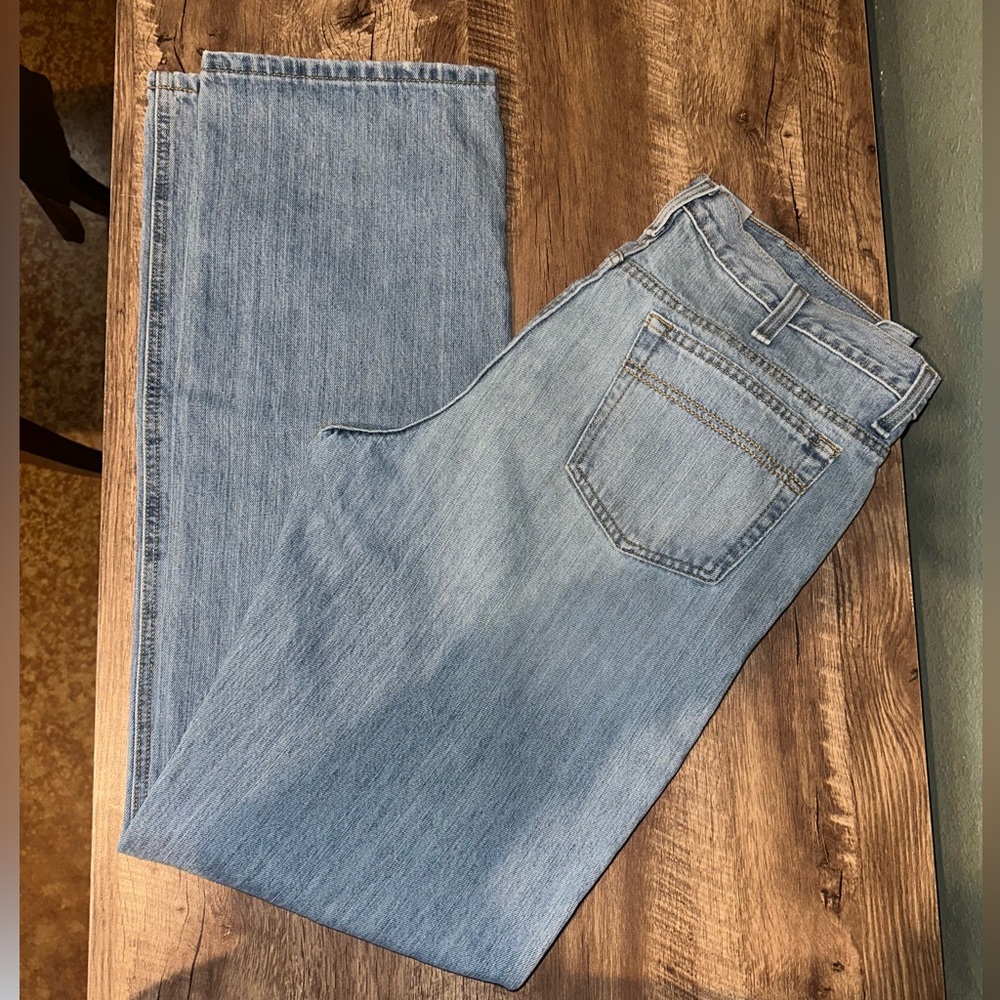 Cinch Light Blue Bootcut Jeans